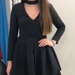 Short black dress